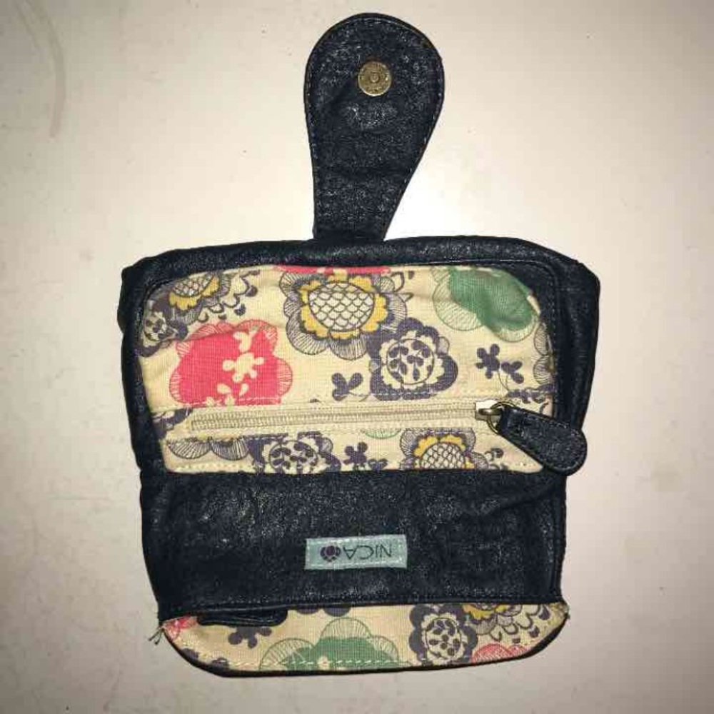 Leather and Canvas wallet