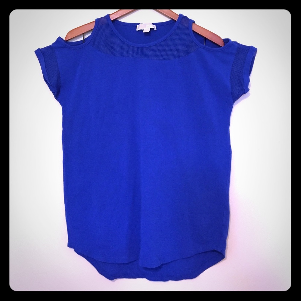 Blue Hi-Low T-Shirt