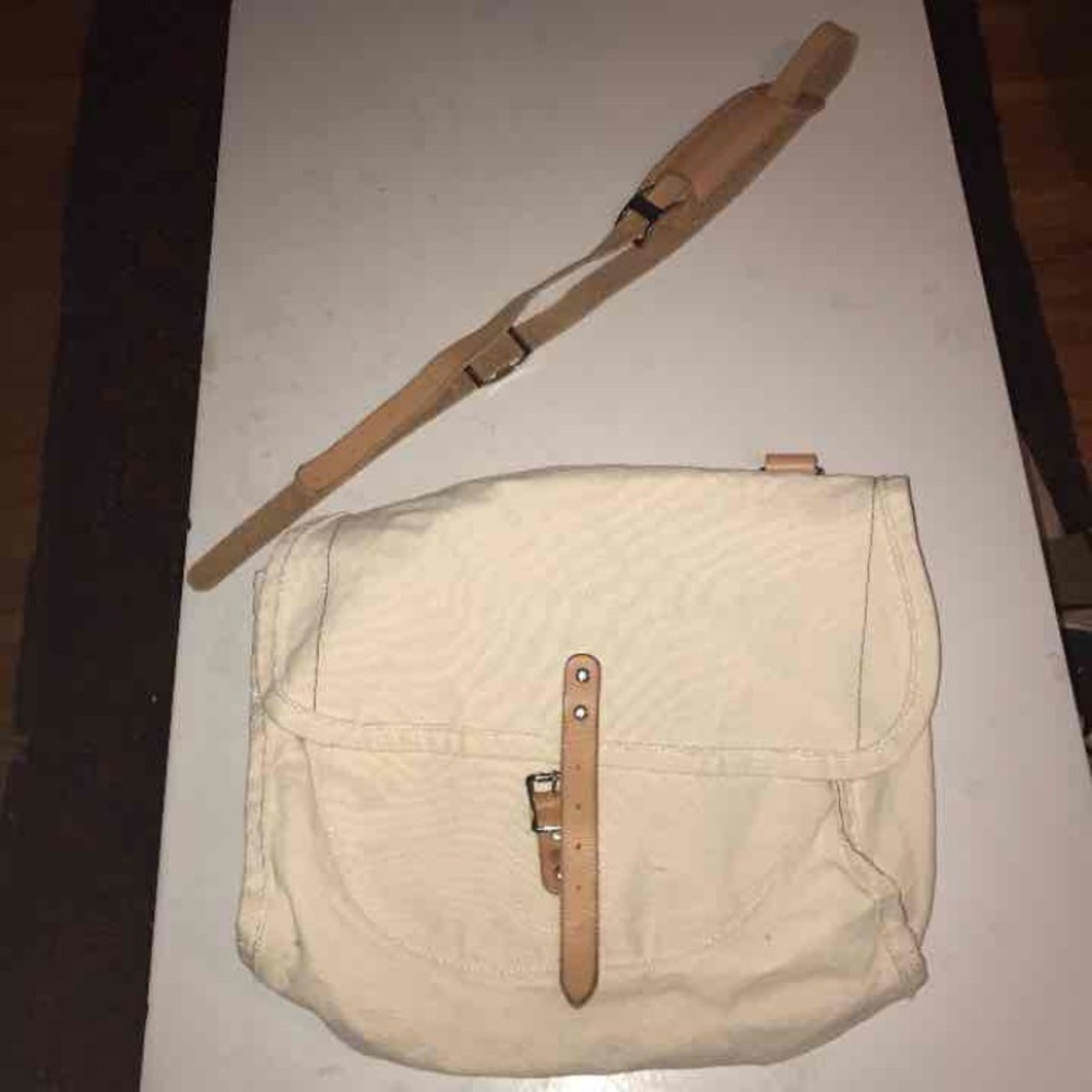 Anthropologie Canvas crossbody