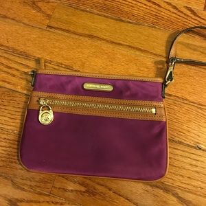 Purple wristlet