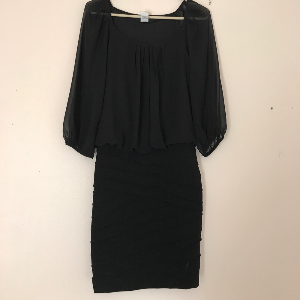 B. Darlin Black mini dress