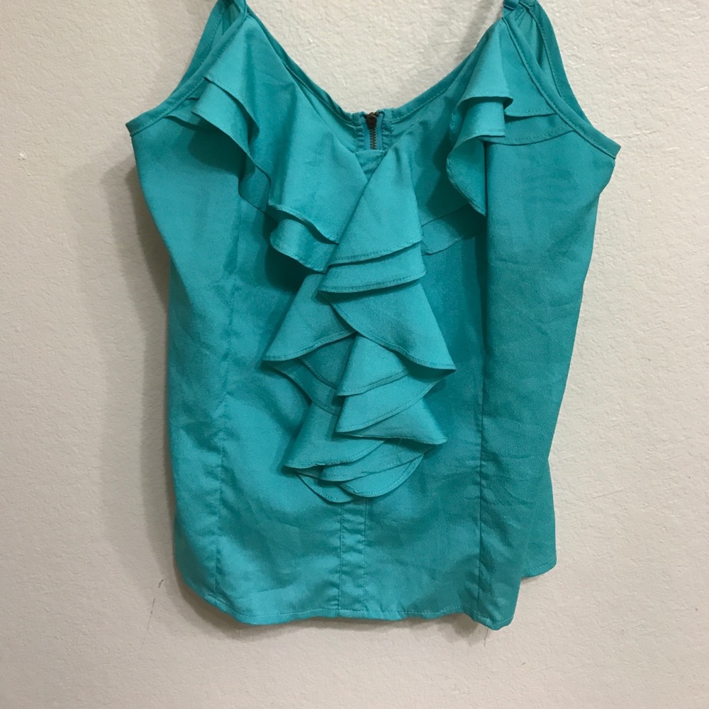Turquoise blouse