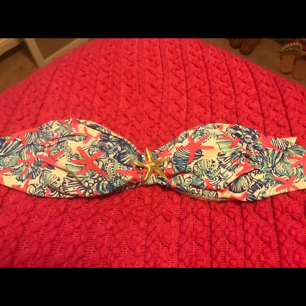 Lilly Pulitzer Bikini Top Size Small