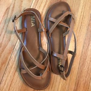 Tan sandals!