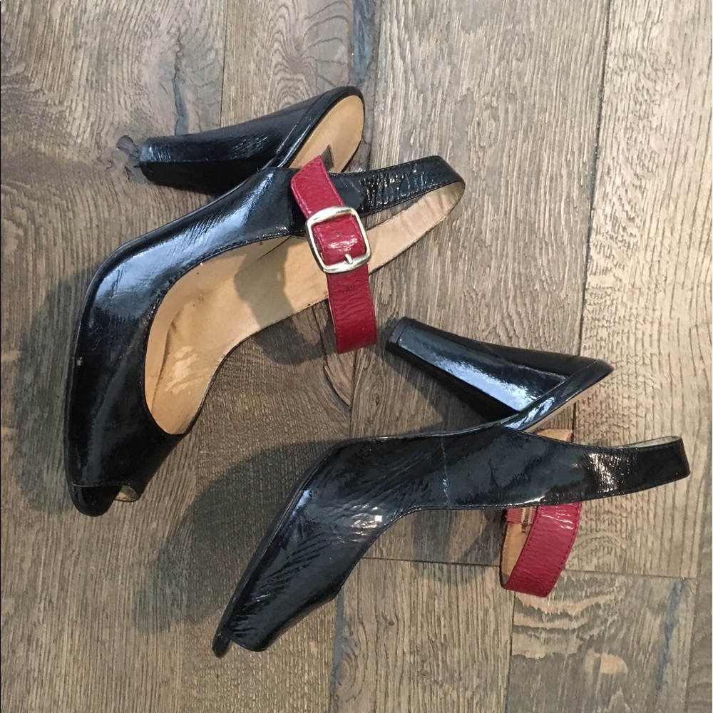 Black and Red heels