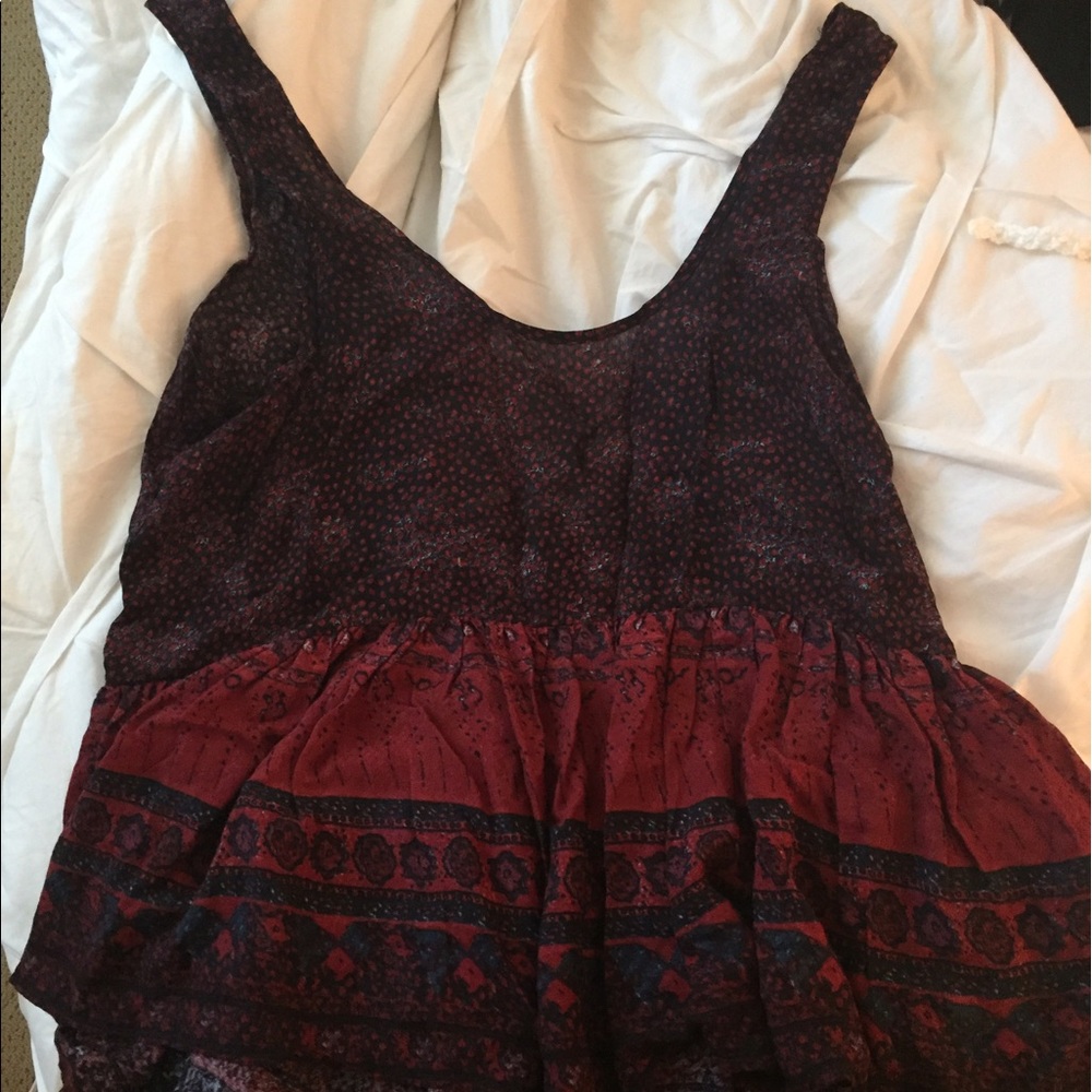 urban outfitters patterned tank top