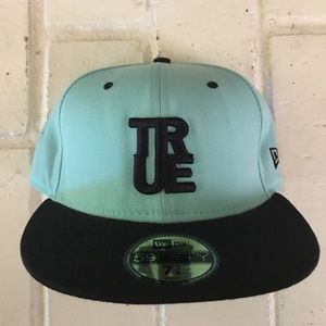 True SF New Era Fitted Tiffany blue hat supreme