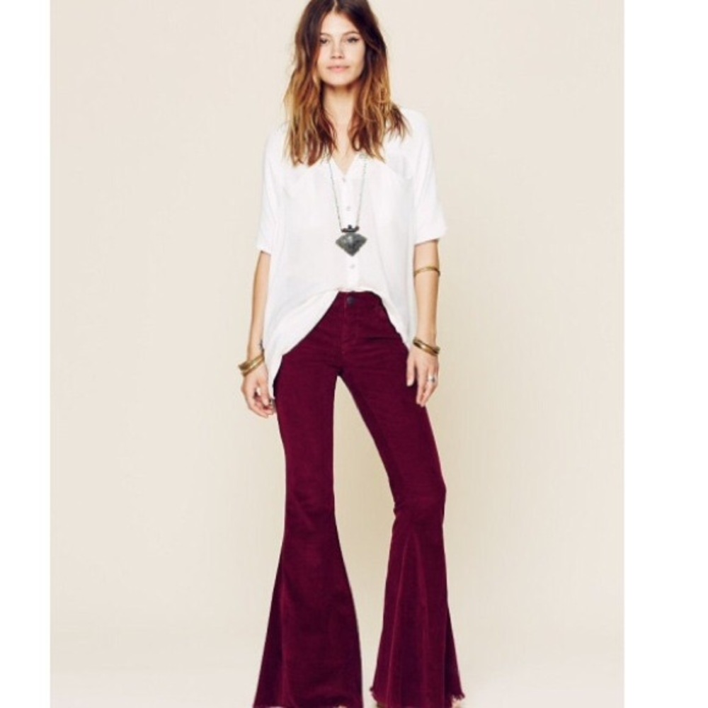 Free People cord superflare