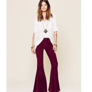 Free People cord superflare