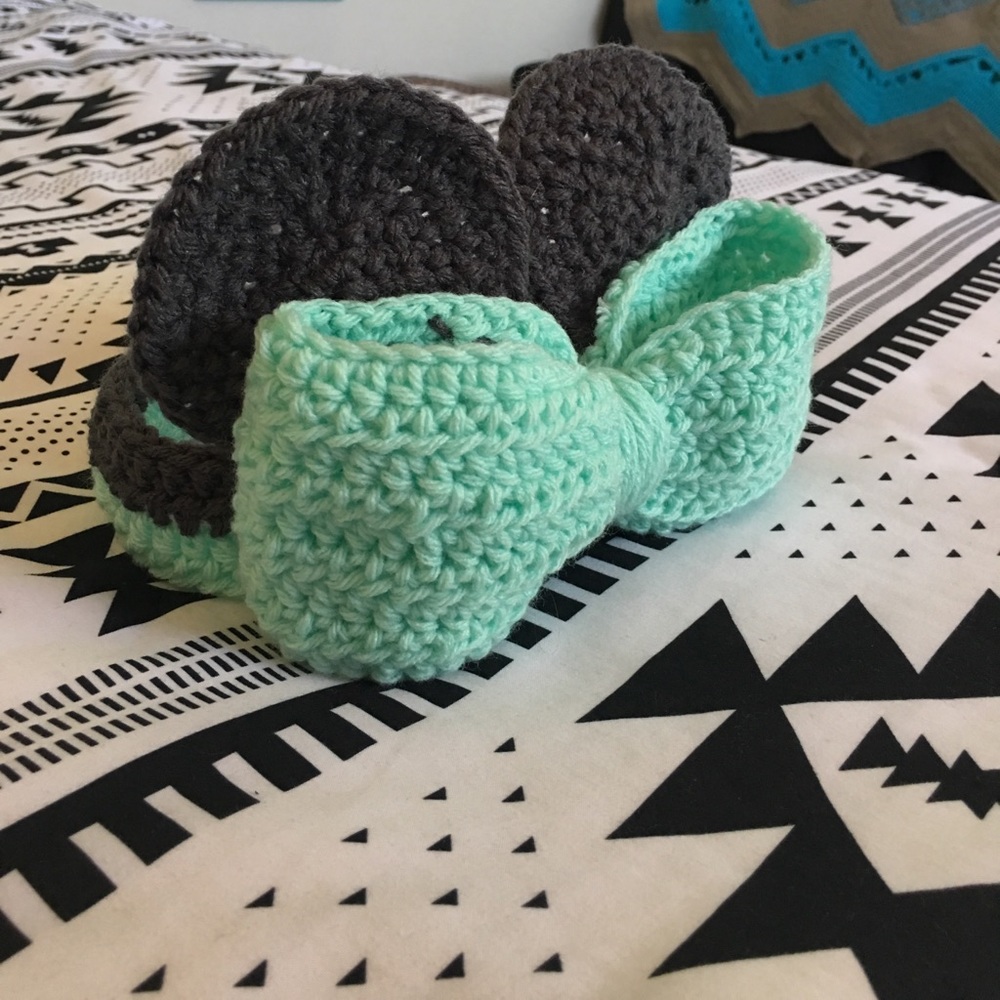 Minnie Mouse crochet hair band