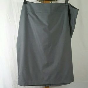 Massimo Charcoal Skirt 24W Plus Size