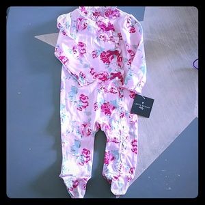 Laura Ashley infant footie, size 6-9months NWT!