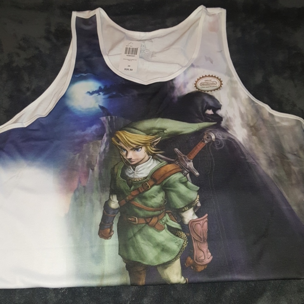 Mens Link tank top