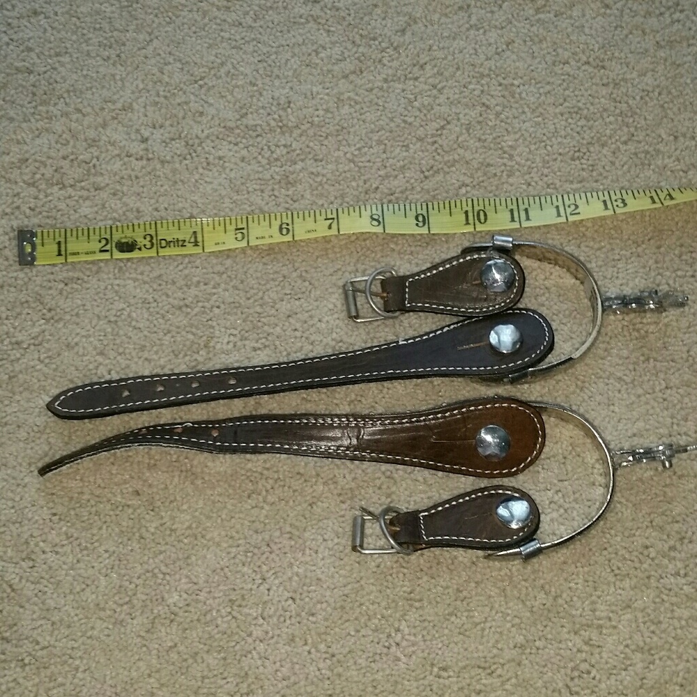 Real spurs.  Child sized.