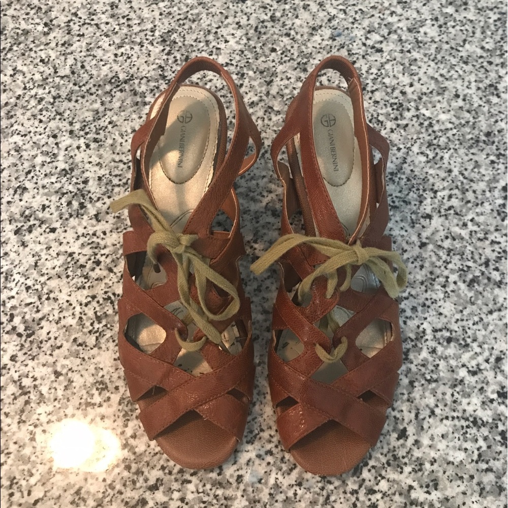 Sophisticated Lace-up Wedges