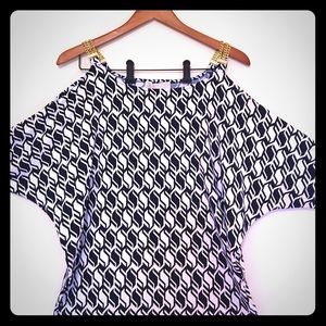 Michael Kors Cold Shoulder Dressy Shirt