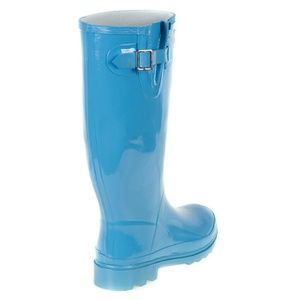 Forever Young Shoes - Women Tall Rain Boots, #3106, Turquoise Forever Young Shoes - Women Tall Rain Boots, #3106, Turquoise