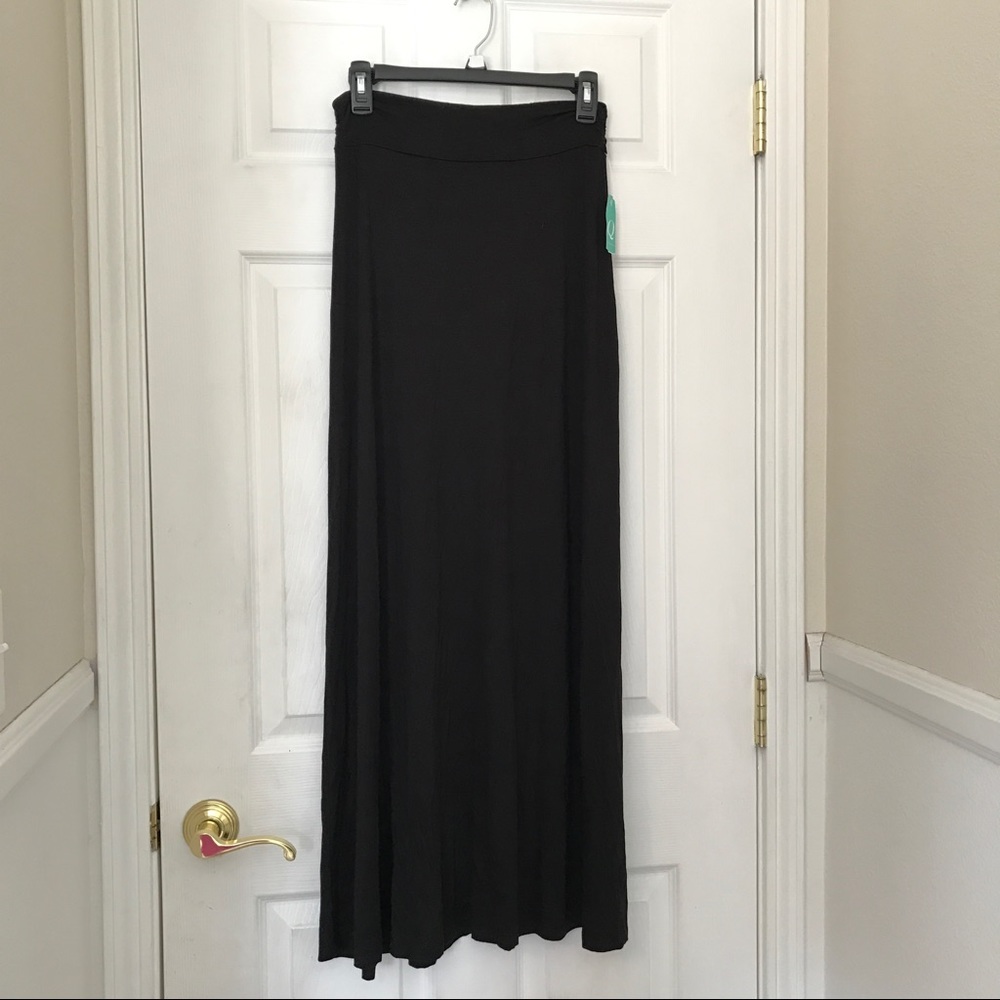 Long Black Maxi Shirt