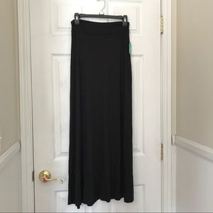 Long Black Maxi Shirt