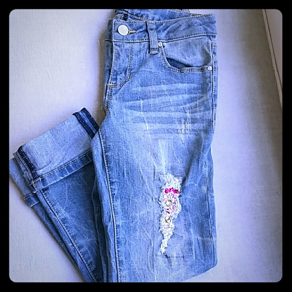 ●GIRLS STRETCHY JEANS●