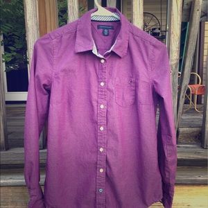 Lilac Women's Fitted Button-Up