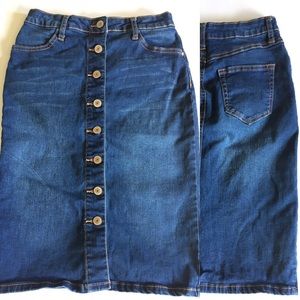 Denim Skirt