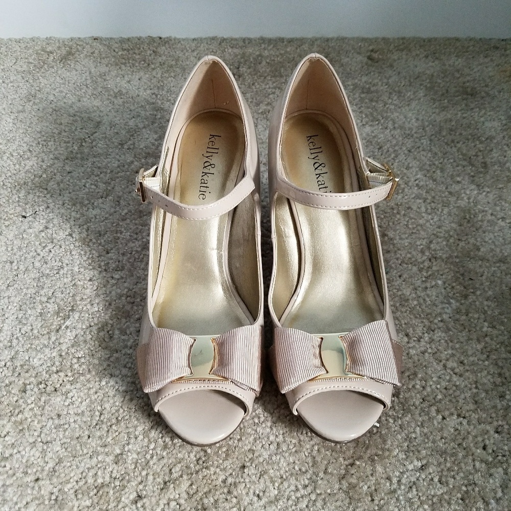 Kelly & Katie Peep Toe