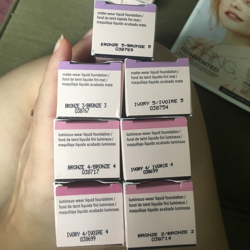 Lot of 7 Mary Kay Timewise Liquid Foundation