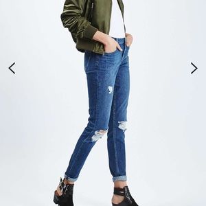Topshop moto Lucas boyfriend jeans