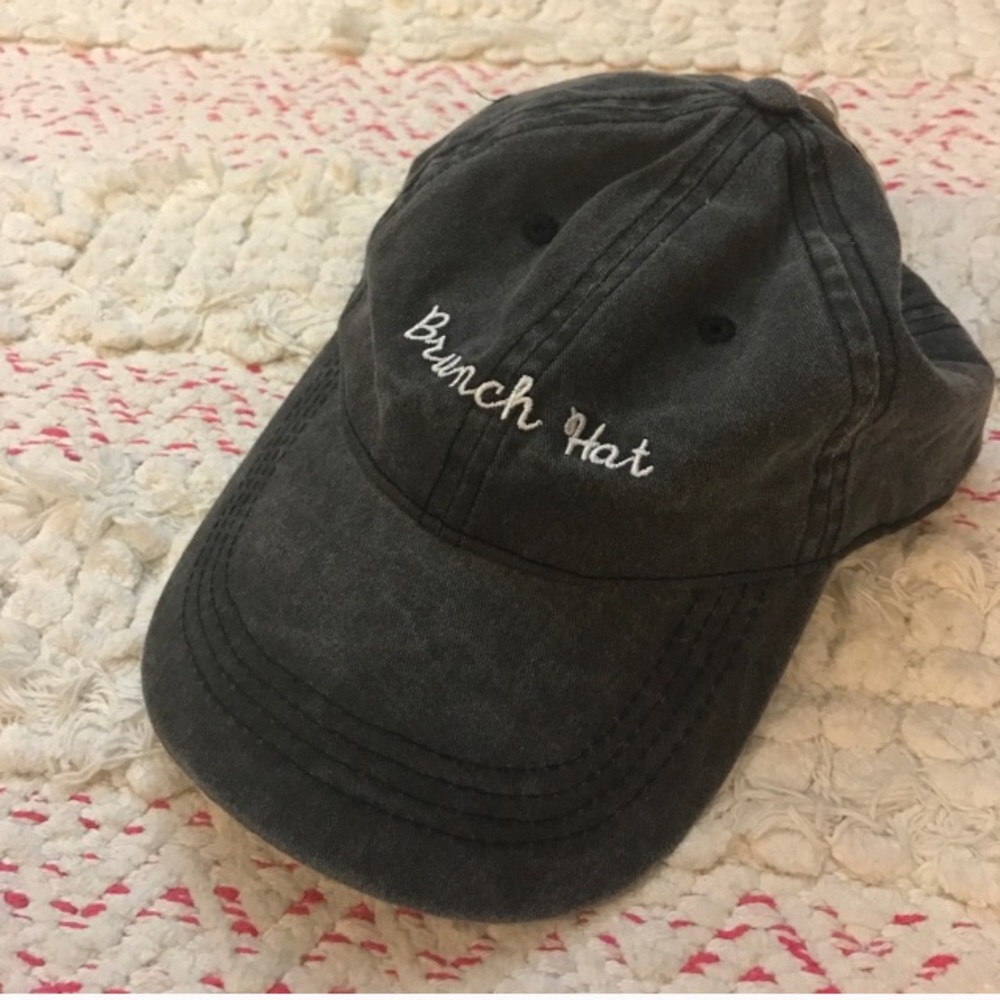 Embroidered "Brunch Hat" baseball cap