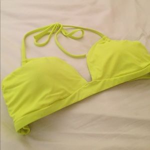 Neon Victoria's Secret Swimsuit Top