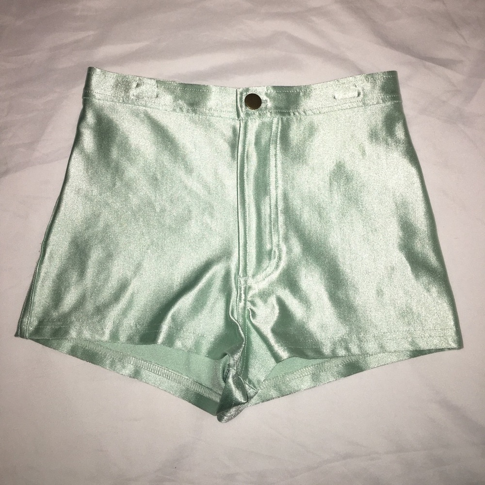 American apparel disco shorts!