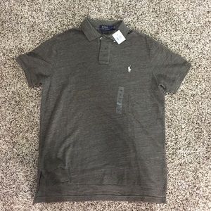 NWT. Size L. Men's. Polo. Brown.