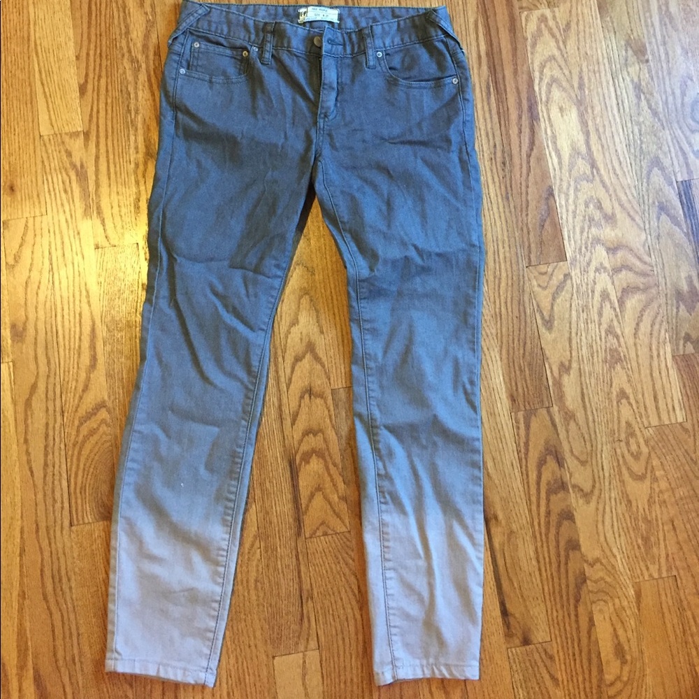 Free people Ombré skinny capris