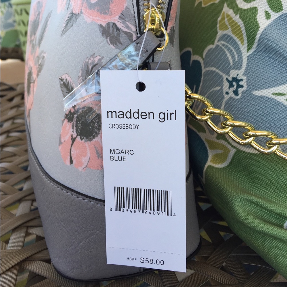 Madden Girl Floral Crossbody Purse - NWT - Picture 4 of 5