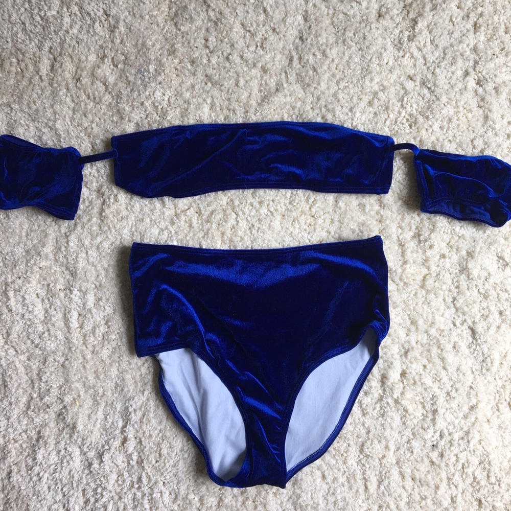 Velvet High Waisted Bikini - Picture 2 of 3