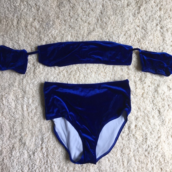 Velvet High Waisted Bikini - Picture 2 of 3