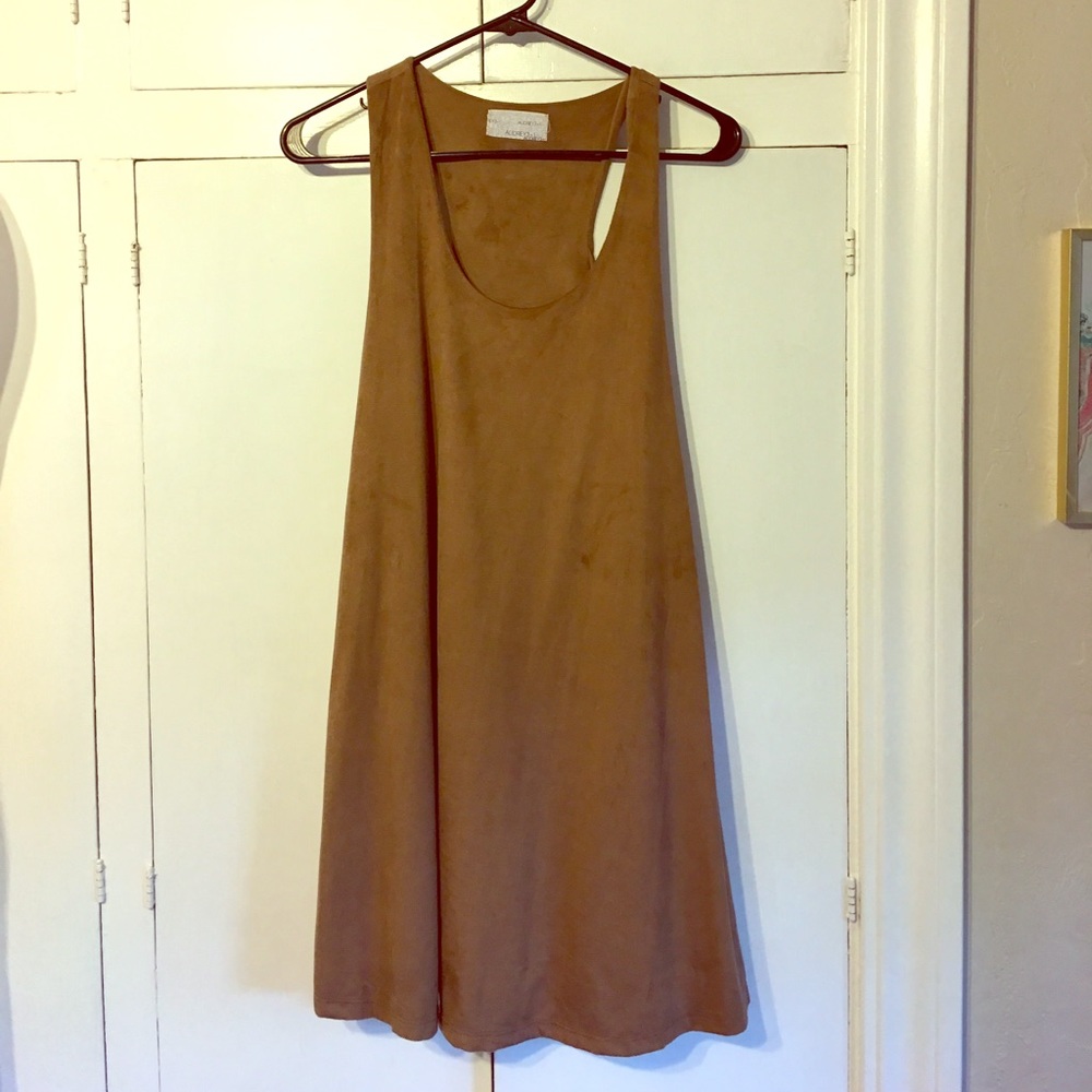 Audrey 3+1 faux Suede dress