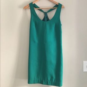 Teal Silk Swing Dress (Jcrew)