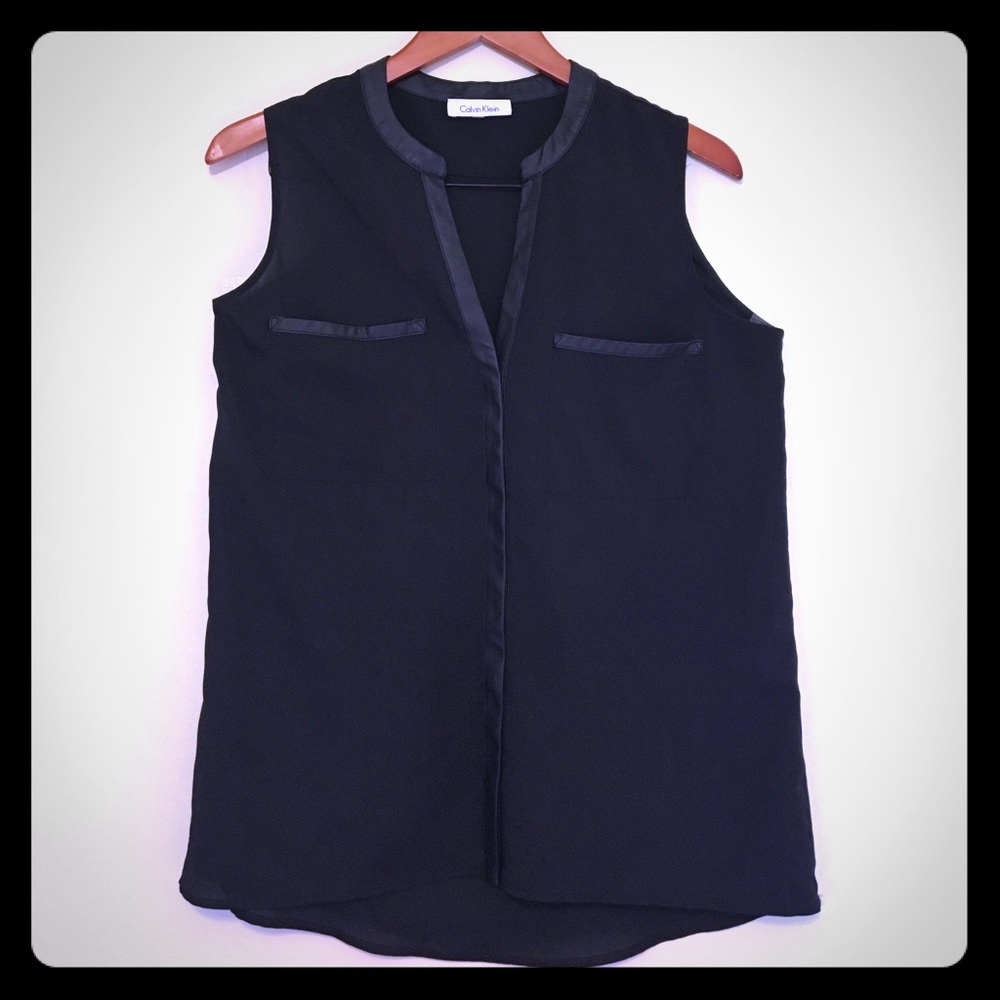 Calvin Klein Sleeveless Blouse