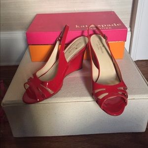 Kate Spade wedge sandals