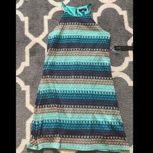 "As U Wish" Halter Blue Dress