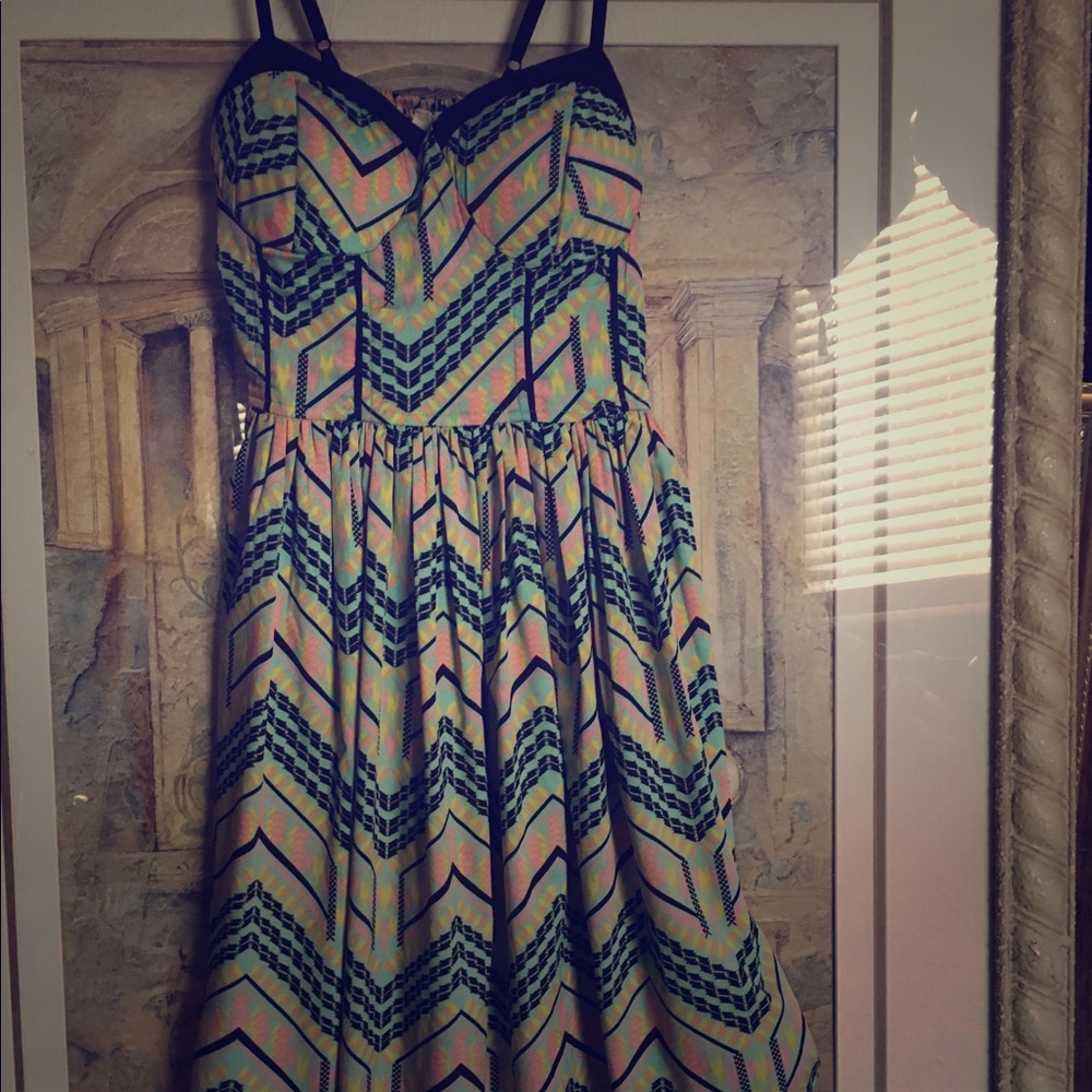 Flirty Green Dress