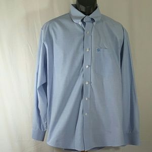 IZOD XL Blue Long Sleeved Shirt