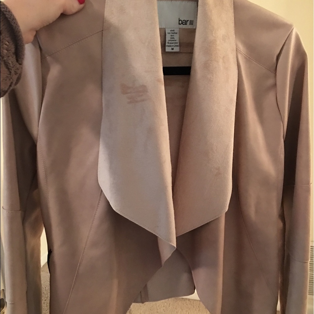 Bar III blush jacket