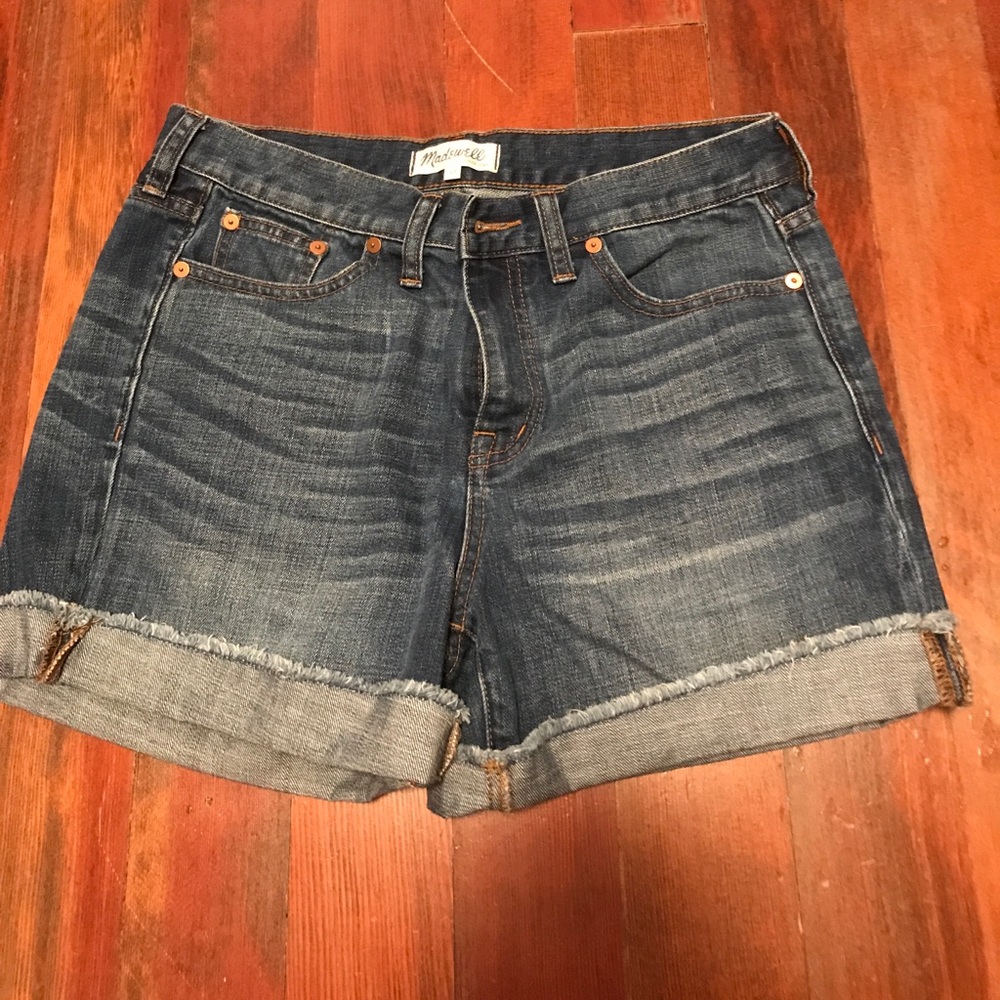 Madewell jean shorts