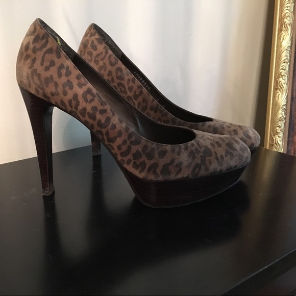Stuart Weizman animal print size 8 - Picture 1 of 3