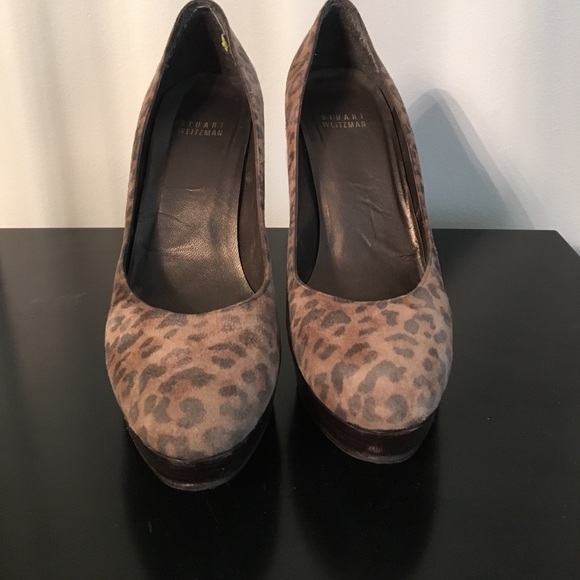 Stuart Weizman animal print size 8 - Picture 3 of 3