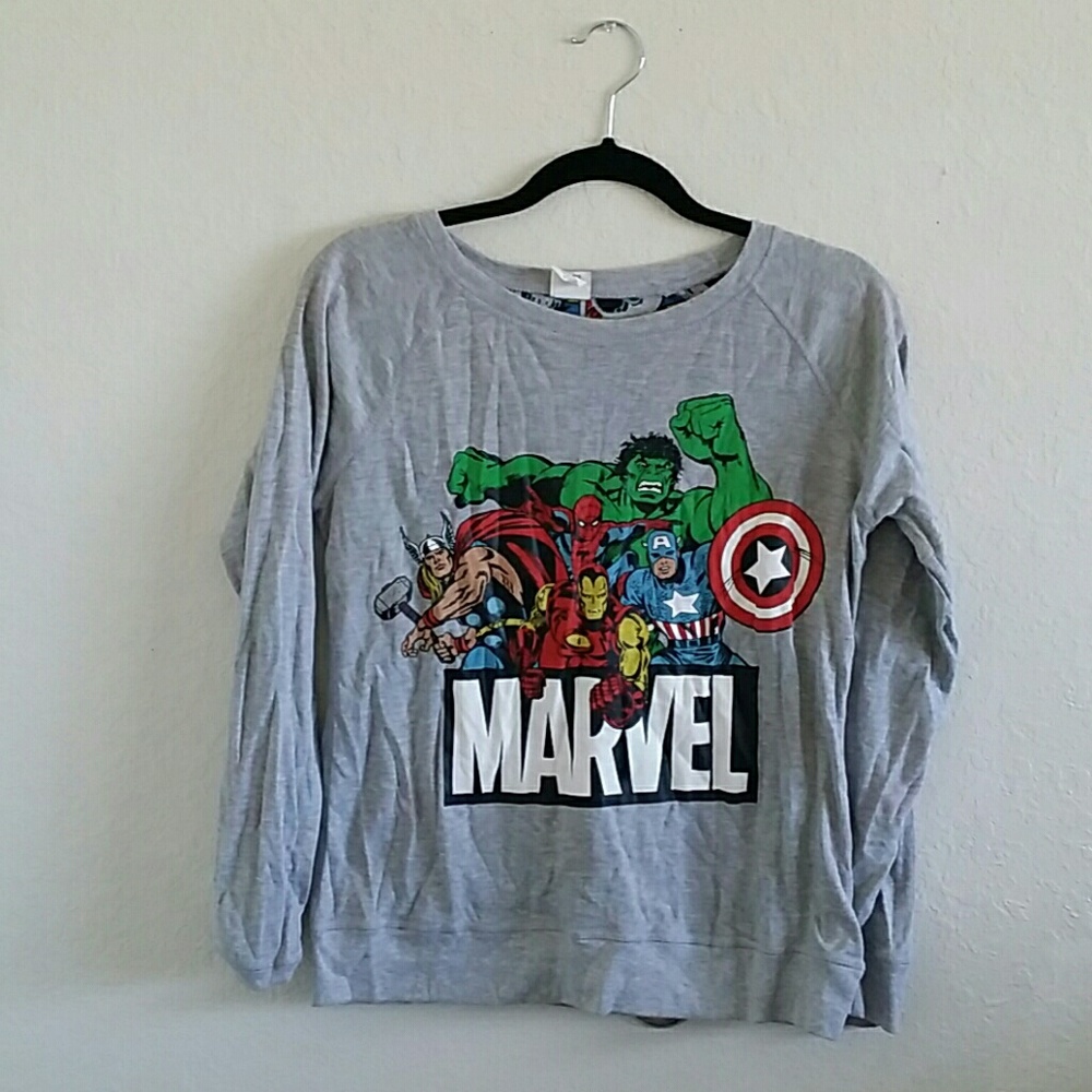 MARVEL reversible sweatshirt