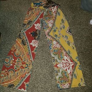 Colorful palazzo pants